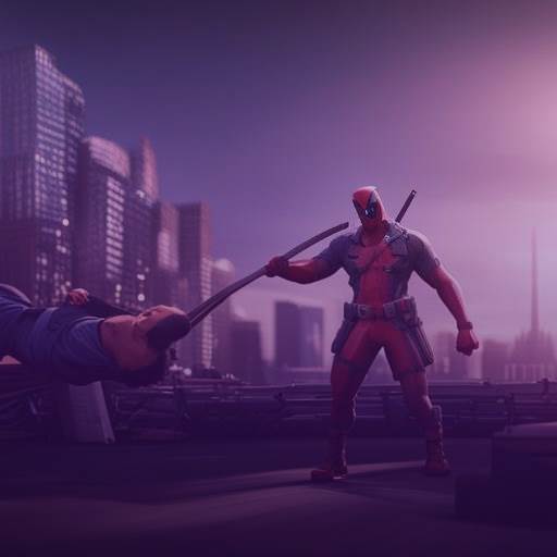 Deadpool Wolverine - Break The Web
